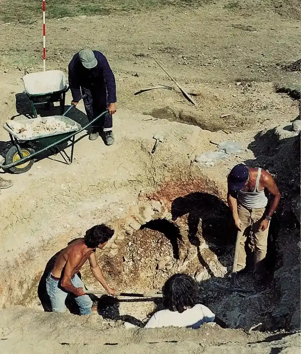 Gli scavi archeologici nella Valle degli Ossi