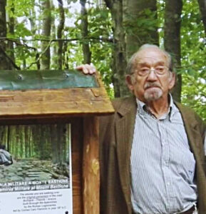 Foto di Franco Santi sulla Flaminia Militare